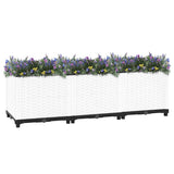 Vidaxx jardinière surélevée 120x40x38 cm polypropylène