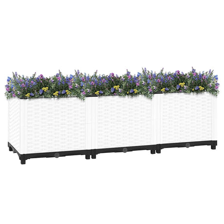 Vidaxx jardinière surélevée 120x40x38 cm polypropylène