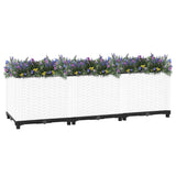 Vidaxl Planter a augmenté de 120x40x38 cm en polypropène