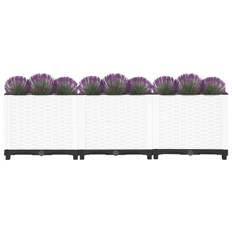 Vidaxx jardinière surélevée 120x40x38 cm polypropylène