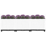 Vidaxl Planter a augmenté de 120x40x38 cm en polypropène