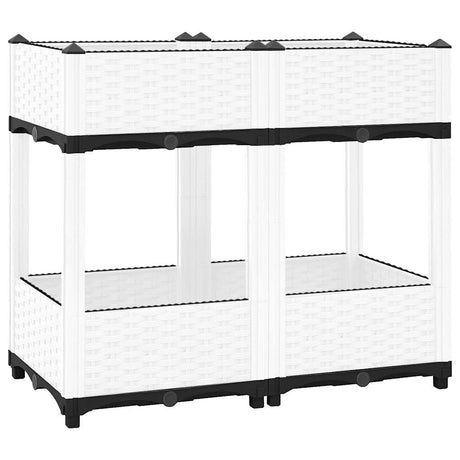 Vidaxx jardinière surélevée 80x40x71 cm polypropylène