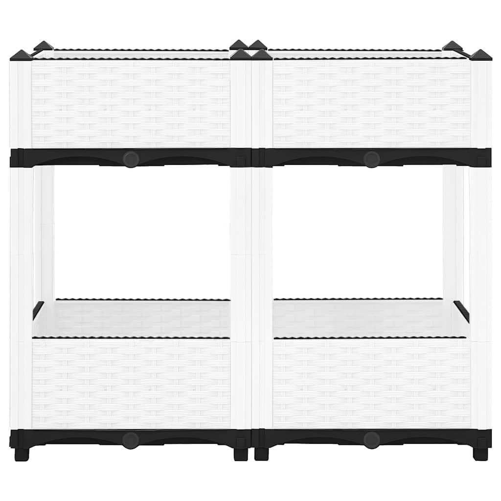 Vidaxx jardinière surélevée 80x40x71 cm polypropylène