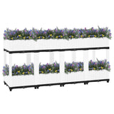 Vidaxl Planter je dvignil 160x40x71 cm polipropen