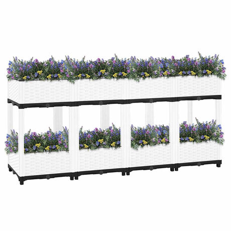Vidaxx jardinière surélevée 160x40x71 cm polypropylène