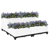 VidaXL jardinière surélevée 80x80x38 cm polypropylène