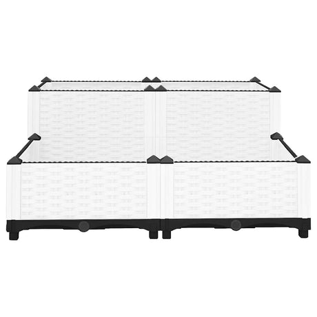 VidaXL jardinière surélevée 80x80x38 cm polypropylène