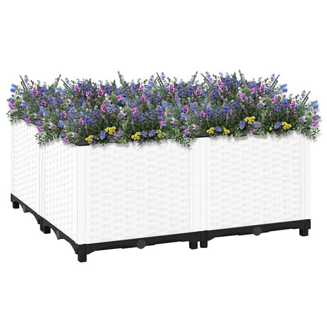 VidaXL jardinière surélevée 80x80x38 cm polypropylène