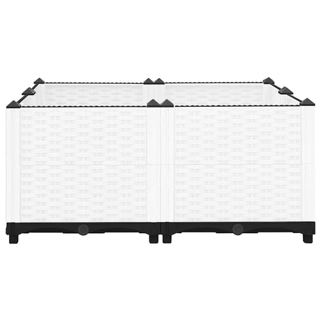 VidaXL jardinière surélevée 80x80x38 cm polypropylène