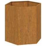 Vidaxl Planning Box Rusty 40x40x45 cm Corten Steel