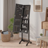 Vidaxx miroir autoportant 34x37x146 cm noir
