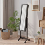 Vidaxx miroir autoportant 34x37x146 cm noir