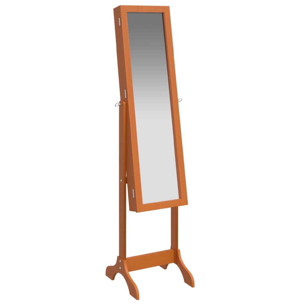 Miroir Vidaxx sur pied 34x37x146 cm