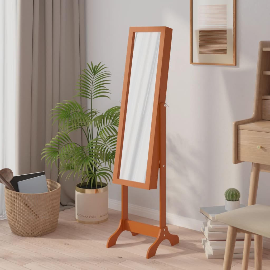 Miroir Vidaxx sur pied 34x37x146 cm