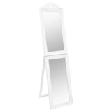 Vidaxx miroir autoportant 40x160 cm blanc