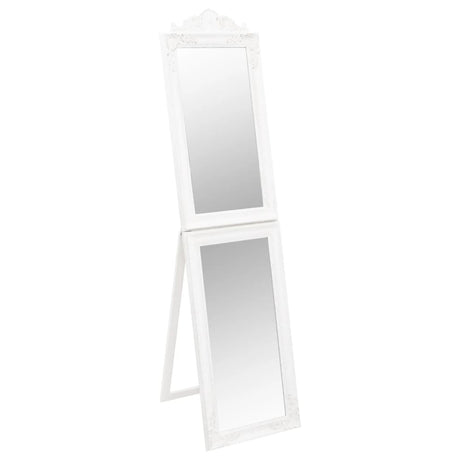 Vidaxx miroir autoportant 40x160 cm blanc