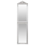 Vidaxx miroir autoportant 40x160 cm blanc argent