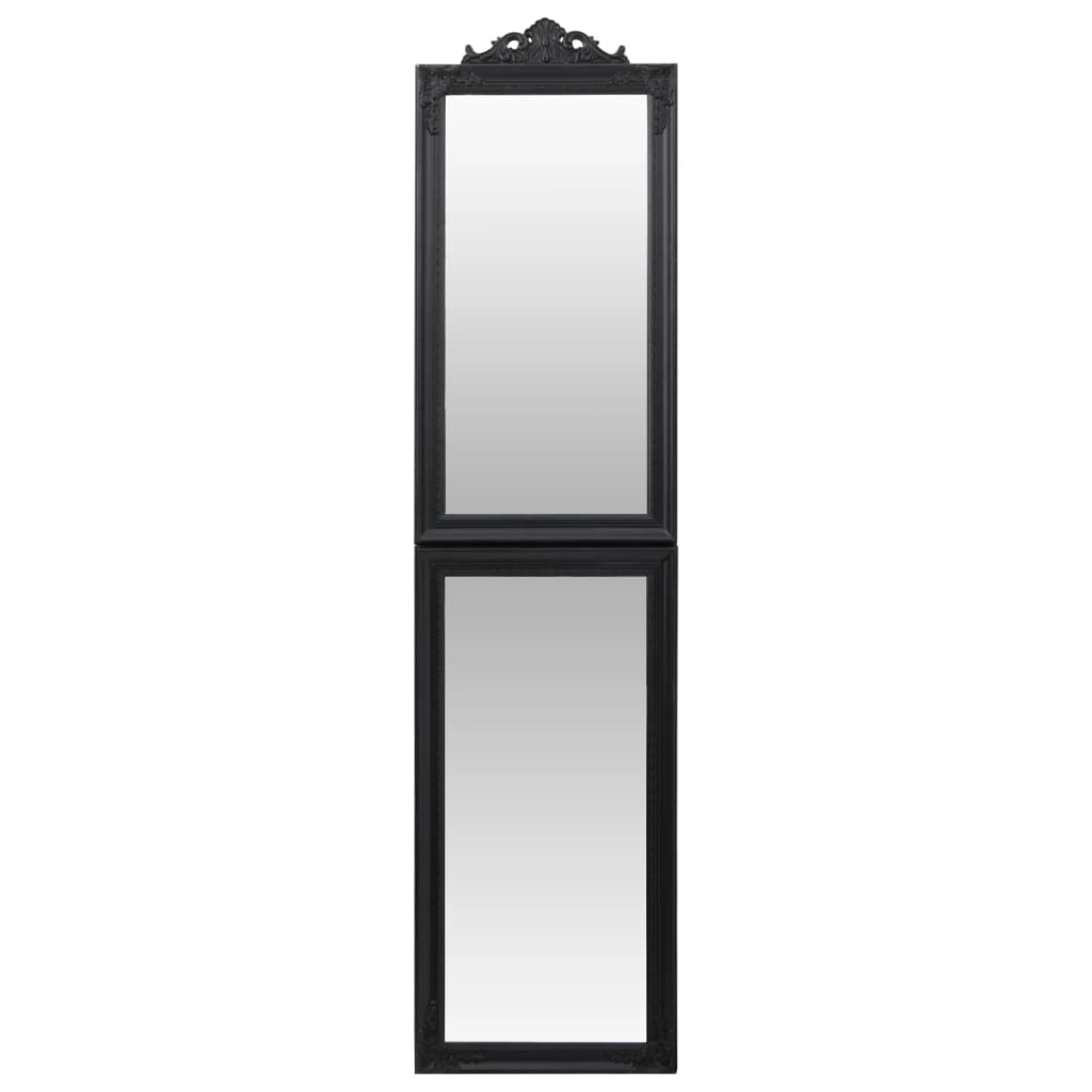 Vidaxx miroir autoportant 40x160 cm noir
