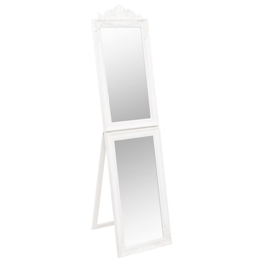 Vidaxl Mirror Staccato 45x180 cm bianco