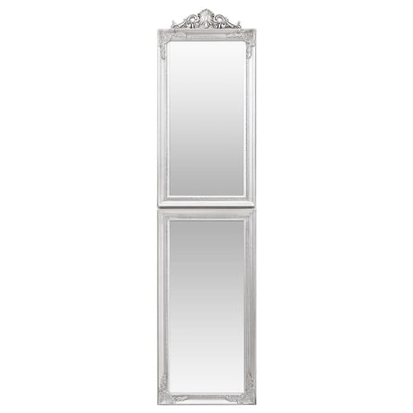 Vidaxx miroir autoportant 45x180 cm blanc argent
