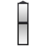 Vidaxx miroir autoportant 50x200 cm noir