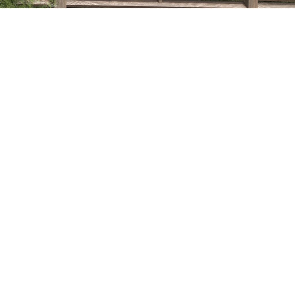 Vidaxx support à bois de cheminée 110x35x108,5 cm bois de pin massif noir