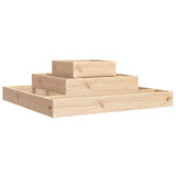 Vidaxx jardinière 80x80x27 cm bois de pin massif