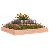 Jardinière Vidaxx 80x80x27 cm bois de Douglas massif