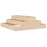 Vidaxx jardinière 80x80x27 cm bois de pin massif