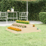 Vidaxx jardinière 80x80x27 cm bois de pin massif