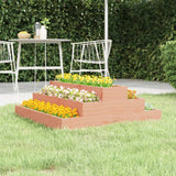 Jardinière Vidaxx 80x80x27 cm bois de Douglas massif