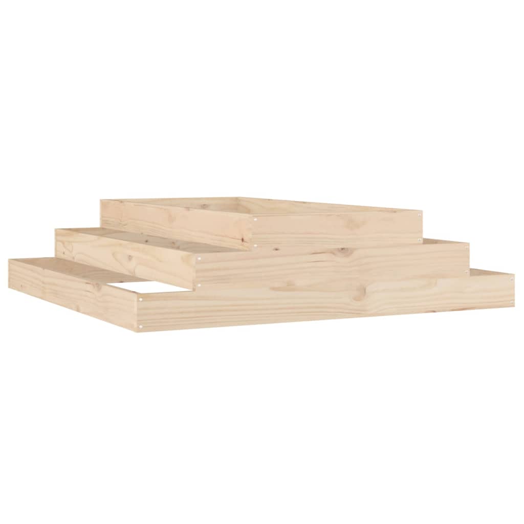 Vidaxx jardinière 110x110x27 cm bois de pin massif