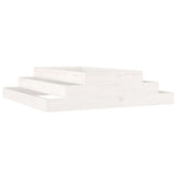 Vidaxx jardinière 110x110x27 cm bois de pin massif blanc