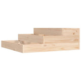 VidaXL Jardinière 78x78x27 cm bois de pin massif