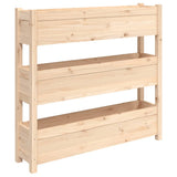 Jardinière Vidaxx 112x25x104,5 cm bois de pin massif