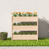 Jardinière Vidaxx 112x25x104,5 cm bois de pin massif