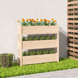 Jardinière Vidaxx 112x25x104,5 cm bois de pin massif
