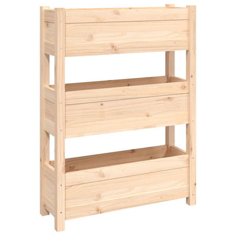 Jardinière Vidaxx 77x25x104,5 cm bois de pin massif