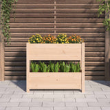 Vidaxx jardinière 77x25x66 cm bois de pin massif