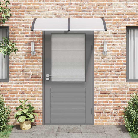 Vidaxx auvent de porte 150x100 cm polycarbonate noir