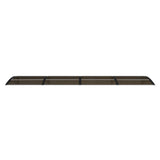 Vidaxx auvent de porte 350x75 cm polycarbonate noir