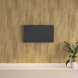 Vidaxx panneaux muraux aspect bois 2,06 m² PVC marron