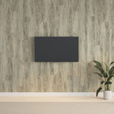 Vidaxx panneaux muraux aspect bois 2,06 m² PVC gris