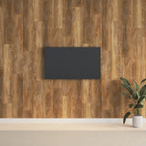 Vidaxx panneaux muraux aspect bois 2,06 m² PVC marron