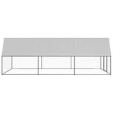 VidaXL Poulailler extérieur pour poules 3x6x2 m en acier galvanisé