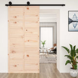 Vidaxx porte coulissante 100x1,8x214 cm bois de pin massif