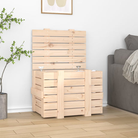 Vidaxx boîte de rangement 58x40,5x42 cm bois de pin massif