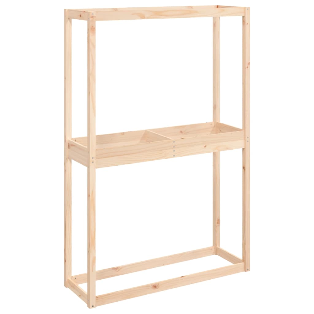 Vidaxx porte-pneus 120x40x180 cm en bois de pin massif