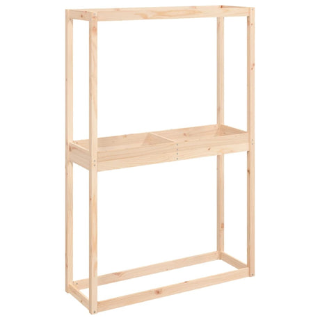 Vidaxx porte-pneus 120x40x180 cm en bois de pin massif