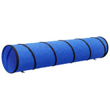 VidaXL Tunnel pour chien Ø 40 x 200 cm polyester bleu